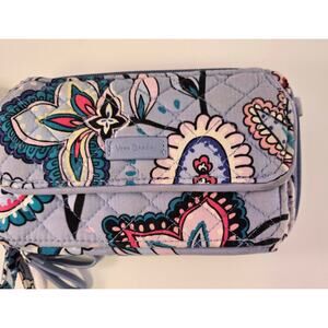Vera Bradley Deluxe All Together Crossbody Wristlet Makani Paisley Purse Bag